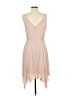 BCBGMAXAZRIA 100% Polyester Tan Pink Cocktail Dress Size 8 - photo 2