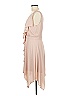 BCBGMAXAZRIA 100% Polyester Tan Pink Cocktail Dress Size 8 - photo 5