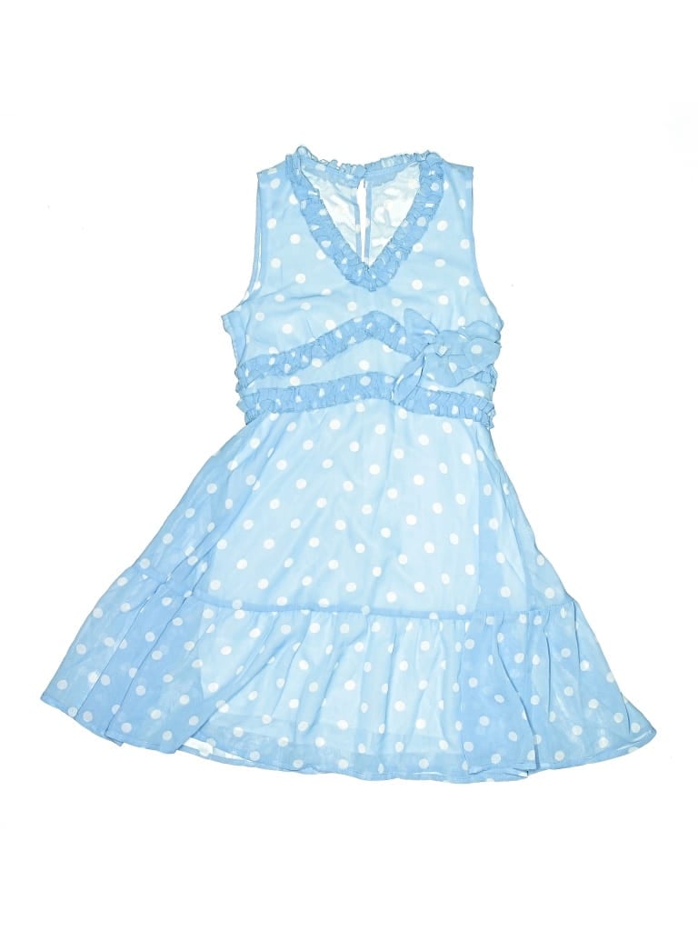 EMERALD SUNDAE Pre-owned Kids' Dress In Blue