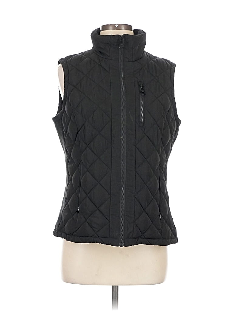 Pre-owned Andrew Marc For Costco Vest In Black