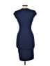 Cushnie Solid Blue Cocktail Dress Size L - photo 2
