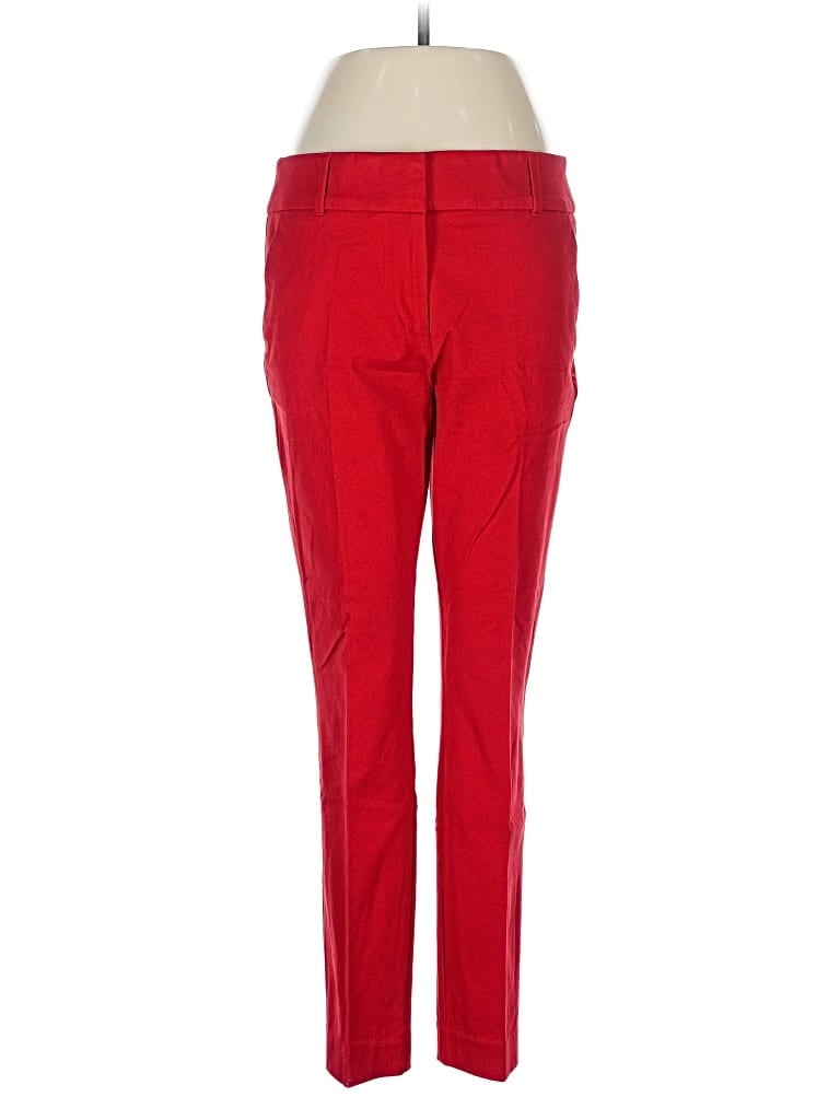 Pre-owned Ann Taylor Loft Outlet Casual Pants In Red