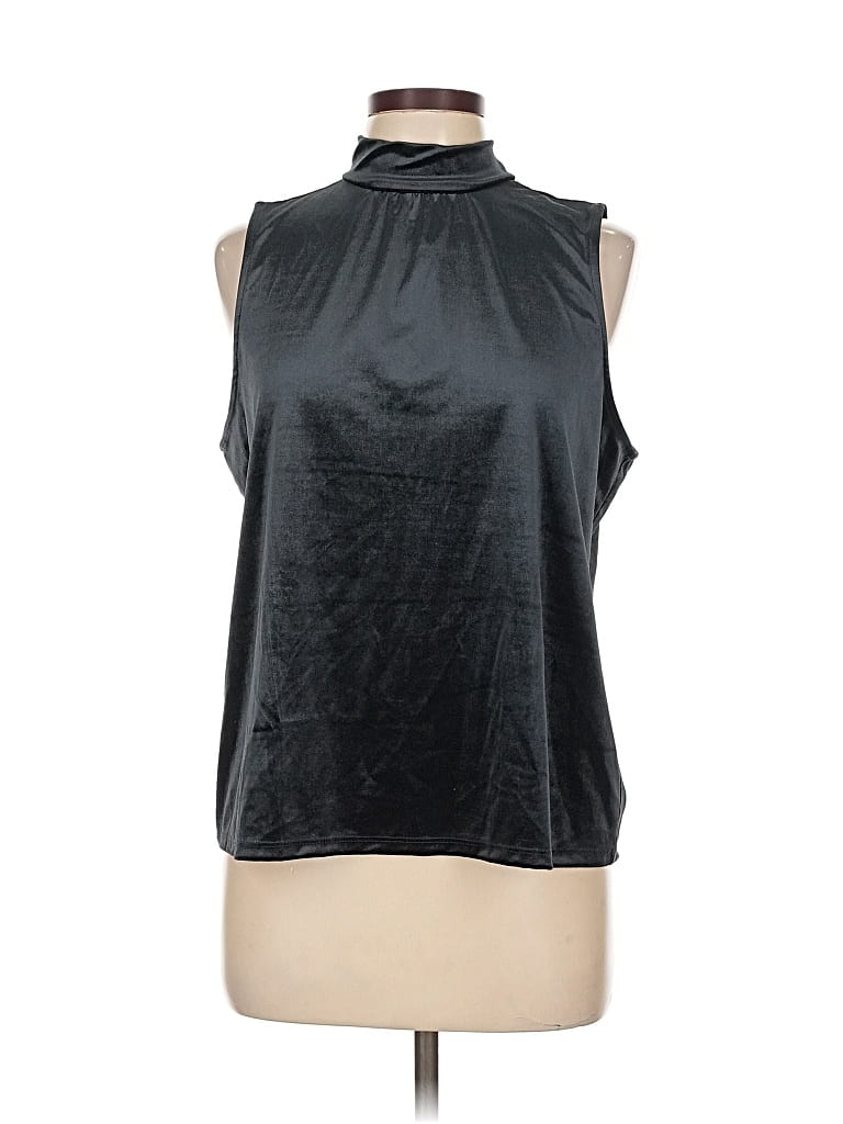 BANANA REPUBLIC Pre-owned Sleeveless Blouse In Blue