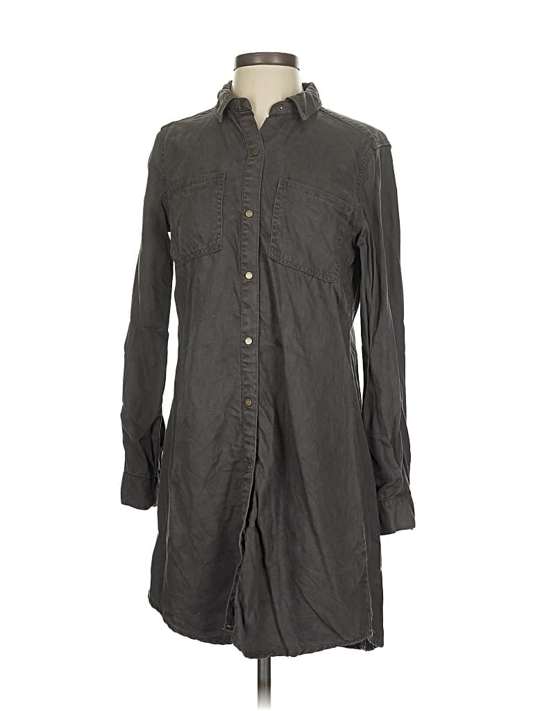 Pre-owned Max Jeans Casual Dress In Gray