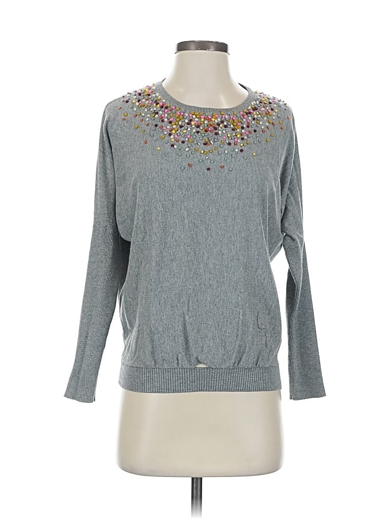 Pre-owned Angel Of The North Pullover Sweater In Gray