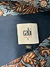 CAbi 100% Polyester Paisley Blue Casual Dress Size S - photo 7