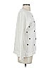Ann Taylor LOFT 100% Cotton Polka Dots White Pullover Sweater Size XS - photo 4