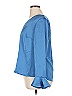 CeCe 100% Polyester Blue Long Sleeve Blouse Size 1X - photo 5