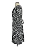 Ann Taylor 100% Polyester Hearts Black Casual Dress Size 2 - photo 5