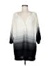 BCBGMAXAZRIA Ivory Gray Cardigan One size - photo 1