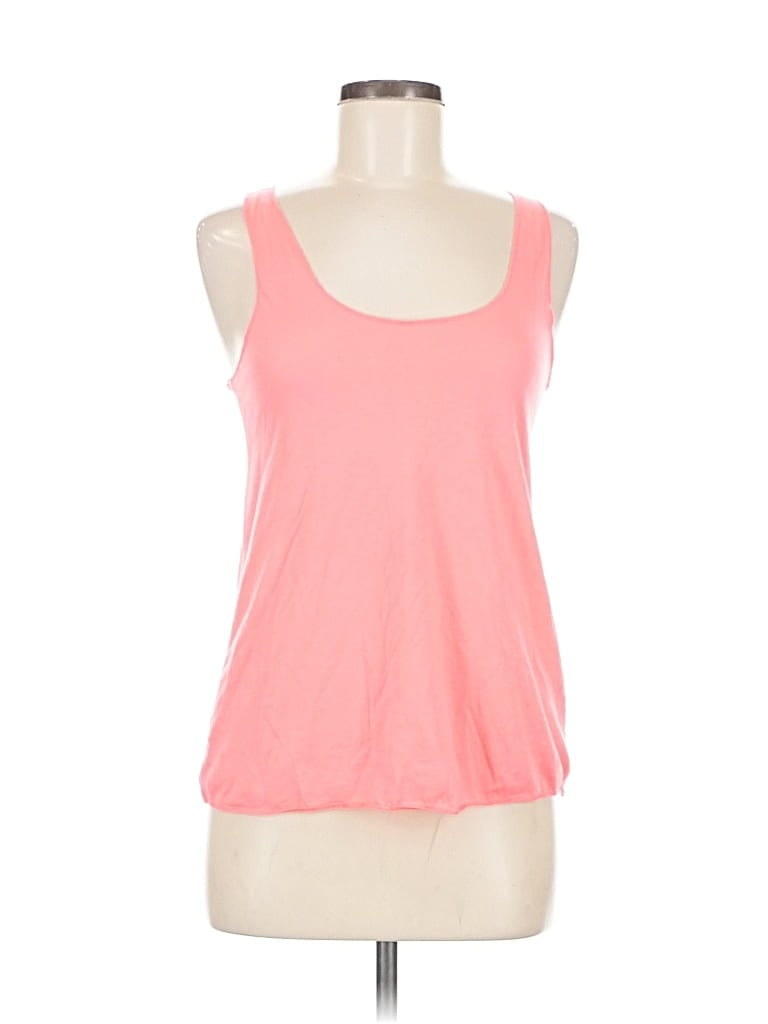 Pre-owned Hi-line Tank Top Pink Strapless Neckline Tops