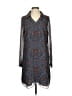 CAbi 100% Polyester Paisley Blue Casual Dress Size S - photo 1