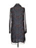 CAbi 100% Polyester Paisley Blue Casual Dress Size S - photo 2