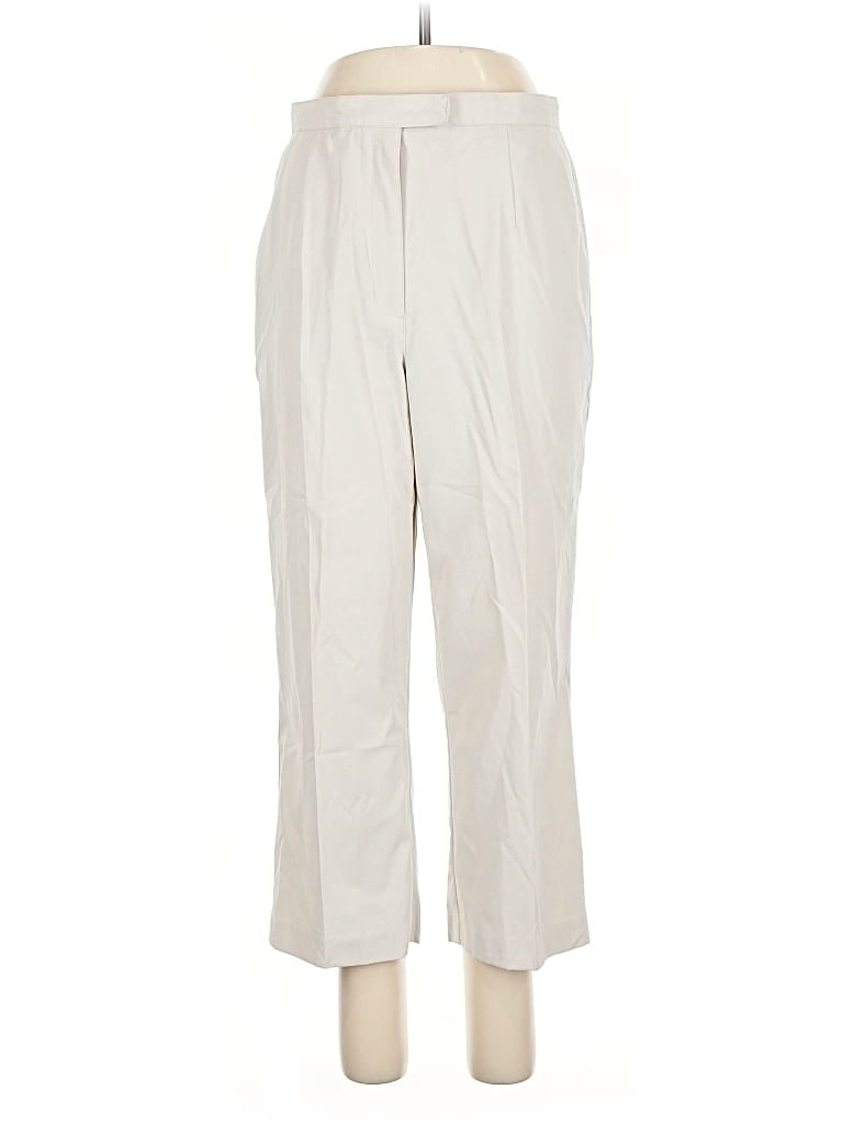 Pre-owned Lizgolf Casual Pants In White