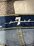 7 For All Mankind Color Block Blue Jeans Size 24 waist - photo 4