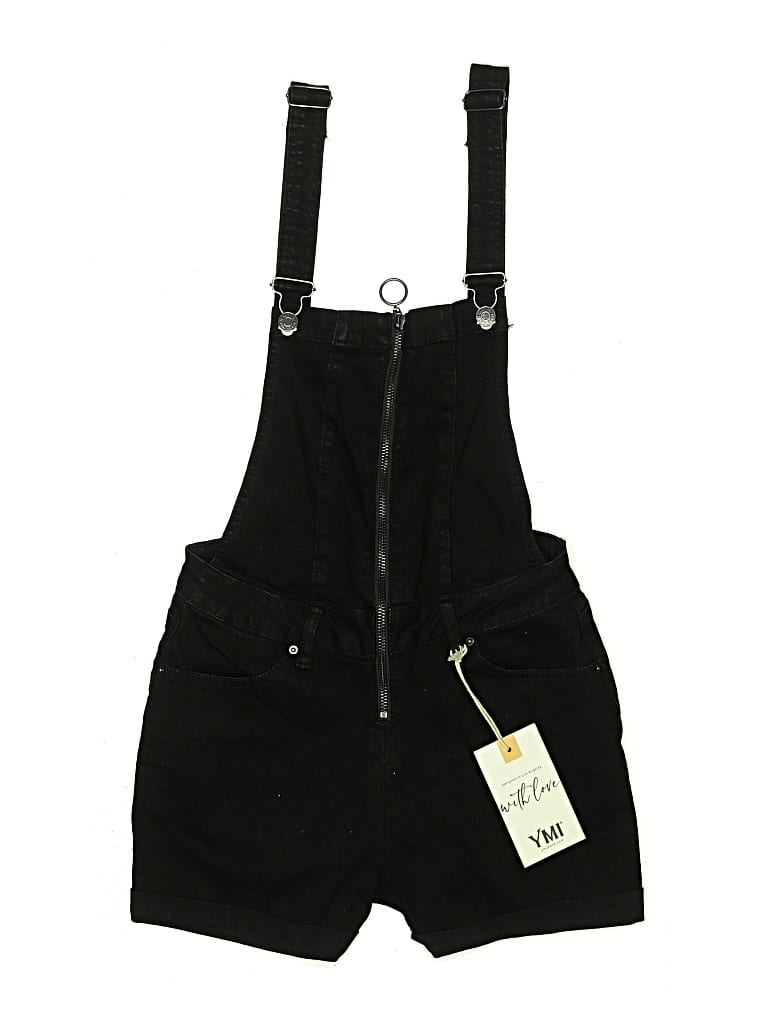 Pre-owned Ymi Overall Shorts In Black