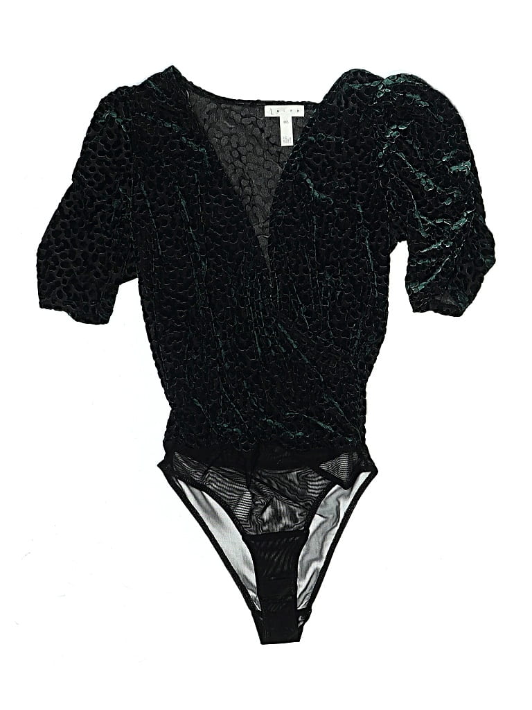Pre-owned Leith Bodysuit In Black