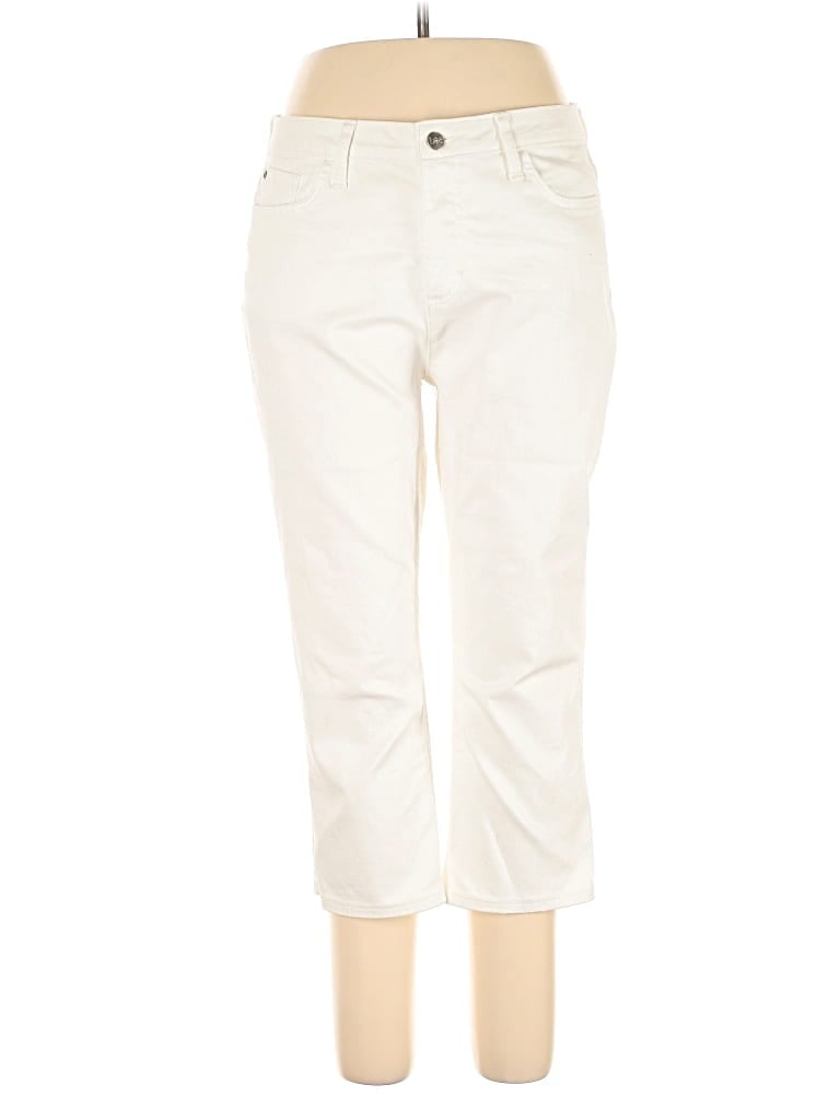 Pre-owned Lee Jeans In White