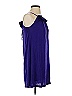BCBGMAXAZRIA Solid Blue Purple Pullover Sweater Size XS - photo 4