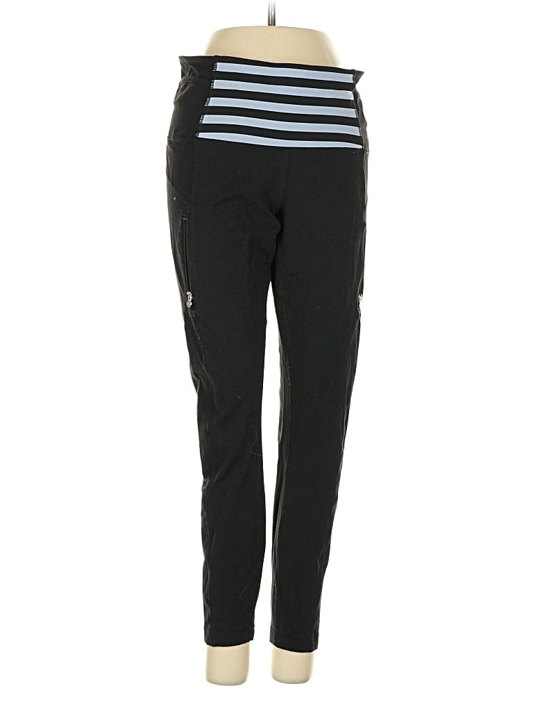 Pre-owned Lululemon Athletica Active Pants In Black