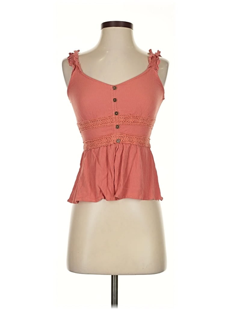 Pre-owned Maurices Sleeveless Blouse In Orange