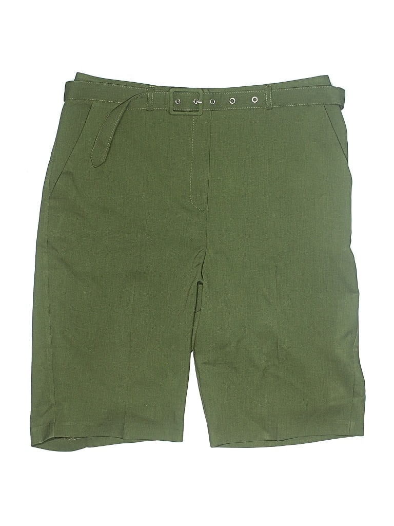 Asos Design Khaki Shorts In Green