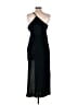 ASOS 100% Polyester Black Teal Cocktail Dress Size 2 - photo 2