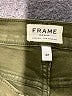 FRAME Denim Chevron-herringbone Green Jeans Size M - photo 7