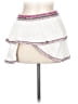 Thayer Solid White Casual Skirt Size L - photo 2