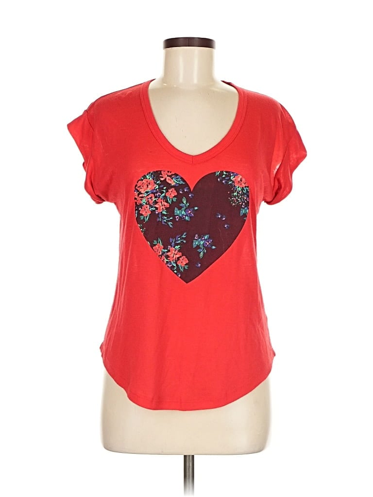 Pre-owned I Heart Ronson Short Sleeve T-shirt In Red