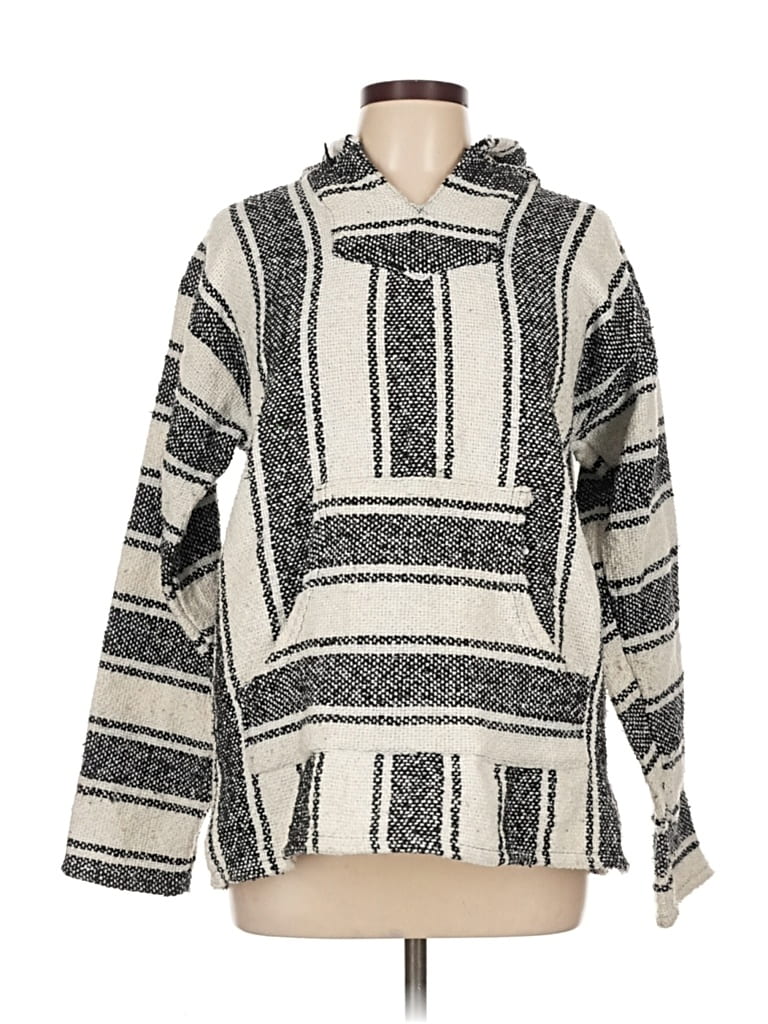 Pre-owned Assorted Brands Pullover Sweater In White