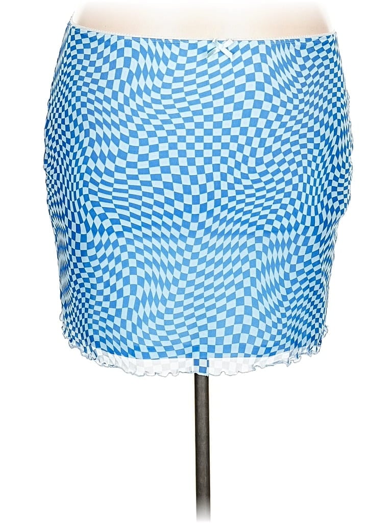Pre-owned Wild Fable Casual Skirt In Blue