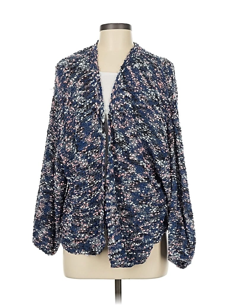 REWIND Pre-owned Cardigan Sweater In Blue