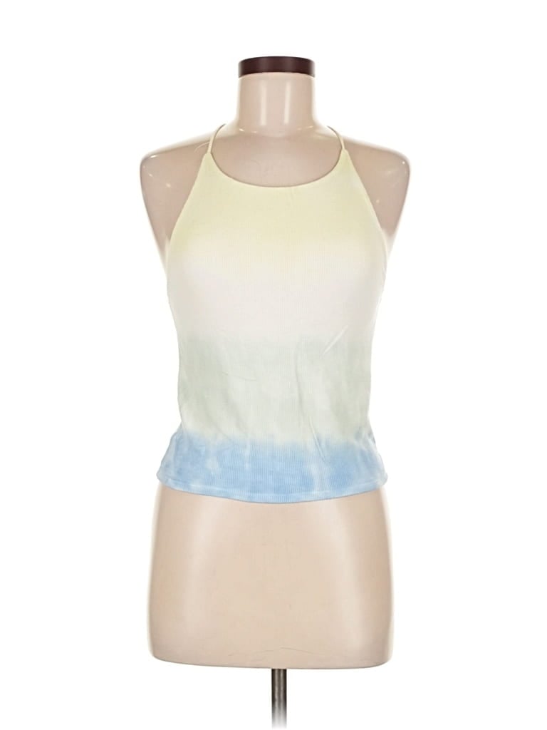 AMERICAN EAGLE OUTFITTERS Pre-owned Tank Top Yellow Halter Neckline Tops