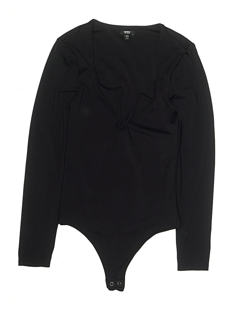 Pre-owned Express Bodysuit In Black