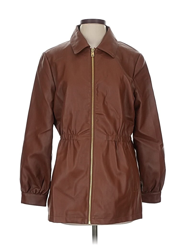 MARC NEW YORK ANDREW MARC Pre-owned Raincoat In Brown