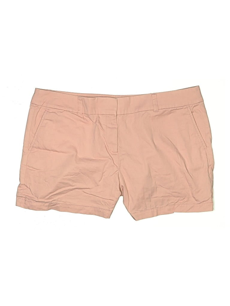Pre-owned Ann Taylor Loft Outlet Khaki Shorts In Pink