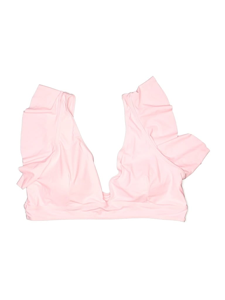 Pre-owned Unbranded Swimsuit Top Pink Swimwear