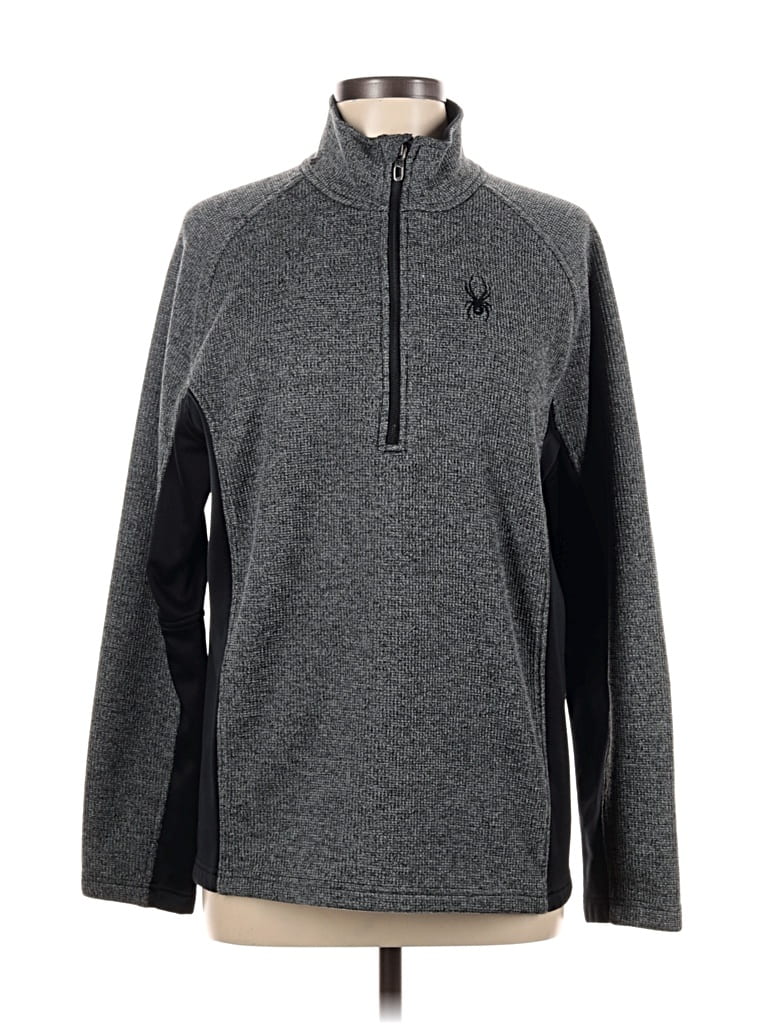 Pre-owned Spyder Pullover Sweater In Gray