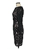 Reiss 100% Polyester Black Cocktail Dress Size 6 - photo 5