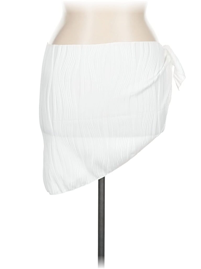 Pre-owned Zaful Swimsuit Cover Up In White