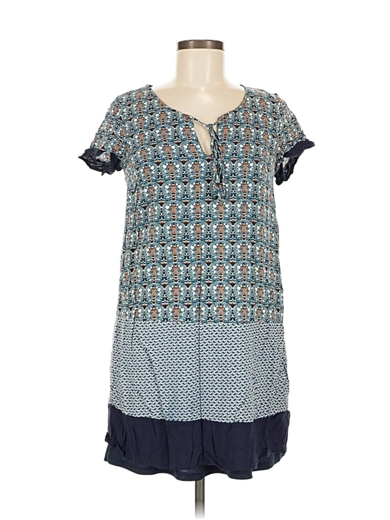 Pre-owned Doe & Rae Casual Dress In Blue