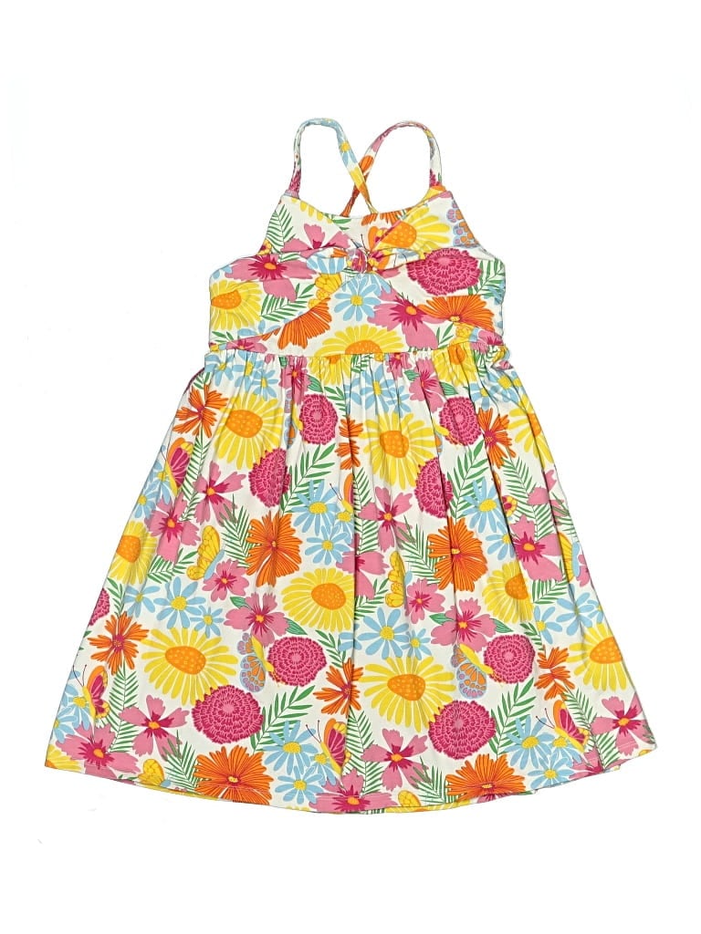 Pre-owned Tommy Bahama Kids' Dress In Yellow
