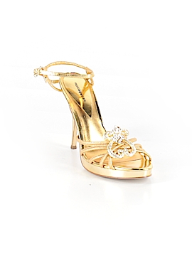Rocawear Metallic Gold Heels Size 8 