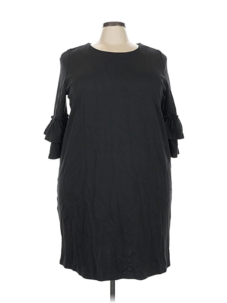 Pre-owned Eloquii Casual Dress In Black