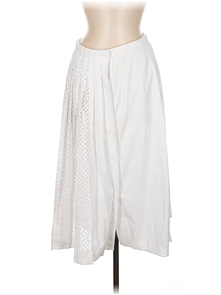 Pre-owned Tory Burch Casual Skirt In White