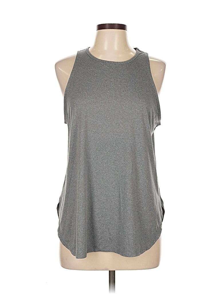Pre-owned Ideology Sleeveless T-shirt In Gray