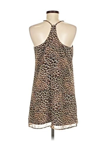 Lavender Brown Casual Dress (view 2)