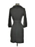 Assorted Brands Solid Gray Casual Dress Size S - photo 2
