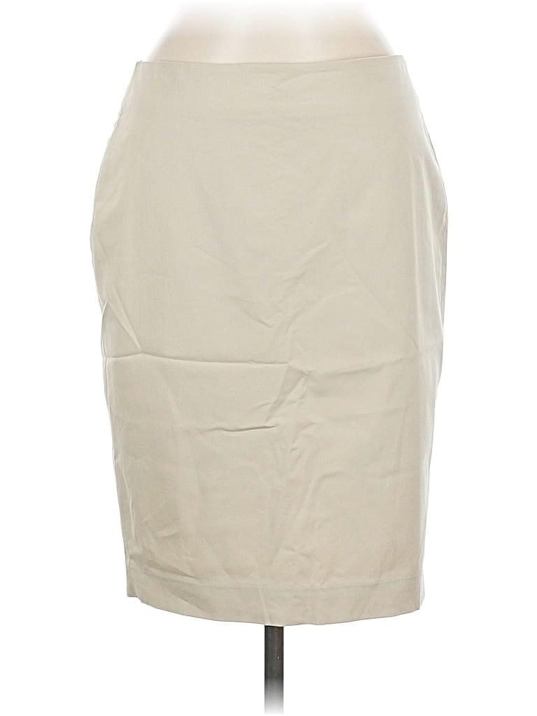 Pre-owned Ann Taylor Formal Skirt In Brown